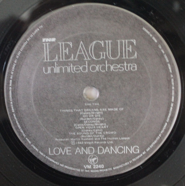 The League Unlimited Orchestra : Love And Dancing (LP, Album)