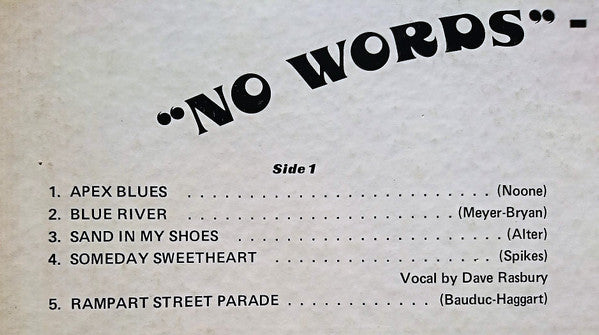 George Finola : No Words, Just George (LP)