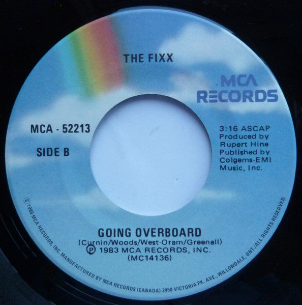The Fixx : Saved By Zero (7", Single)