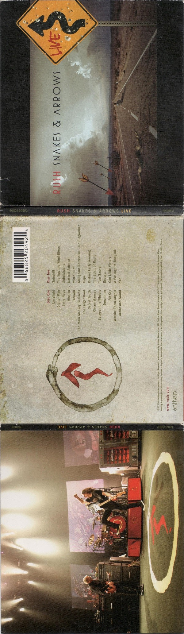 Rush : Snakes & Arrows Live (2xCD, Album)