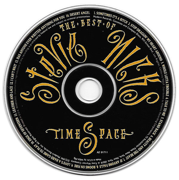 Stevie Nicks : Timespace - The Best Of Stevie Nicks (CD, Comp, Club)