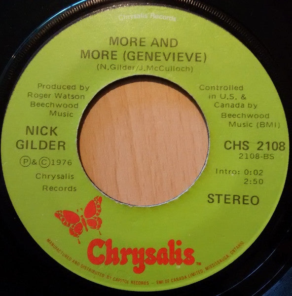 Nick Gilder : She's A Star (In Her Own Right) (7", Single)