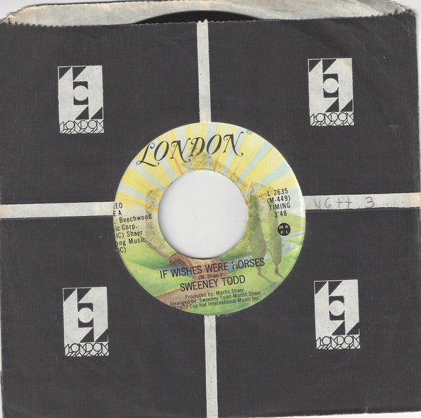 Sweeney Todd : If Wishes Were Horses (7", Single)