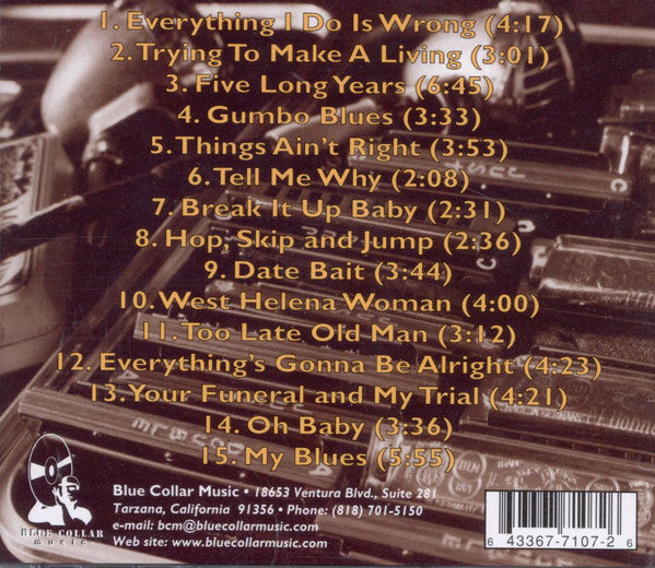 Kim Wilson : My Blues (CD, Album, S/Edition, Go)