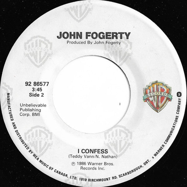 John Fogerty : Eye Of The Zombie (7", Single)