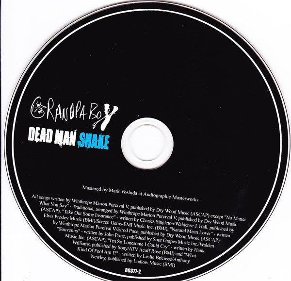 Grandpa Boy : Dead Man Shake (CD, Album)