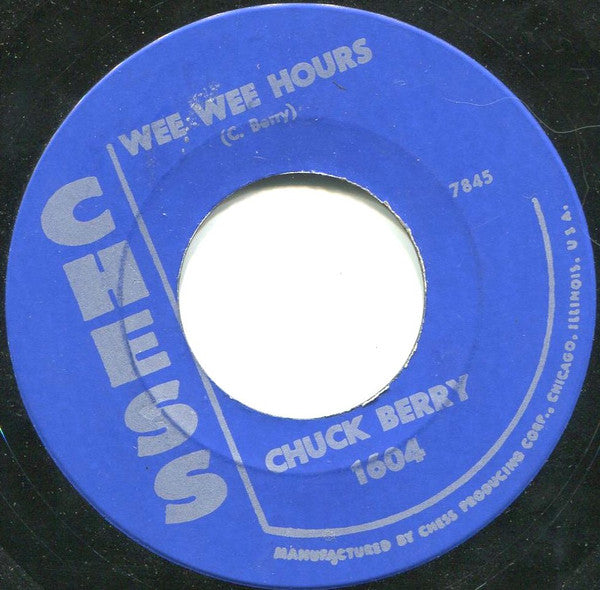 Chuck Berry : Maybellene / Wee Wee Hours (7", Single, RE)