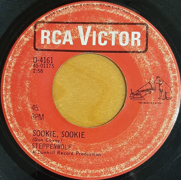 Steppenwolf : Magic Carpet Ride / Sookie, Sookie (7")