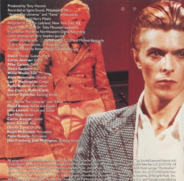 David Bowie : Young Americans (CD, Album, Club, RE, RM)