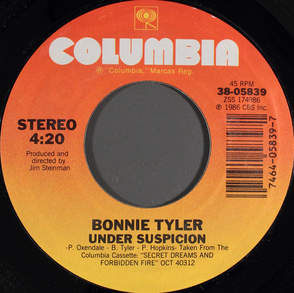 Bonnie Tyler : If You Were A Woman (And I Was A Man) (7", Single, Styrene, Pit)