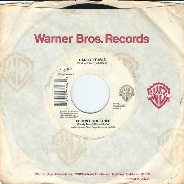 Randy Travis : Forever Together (7")