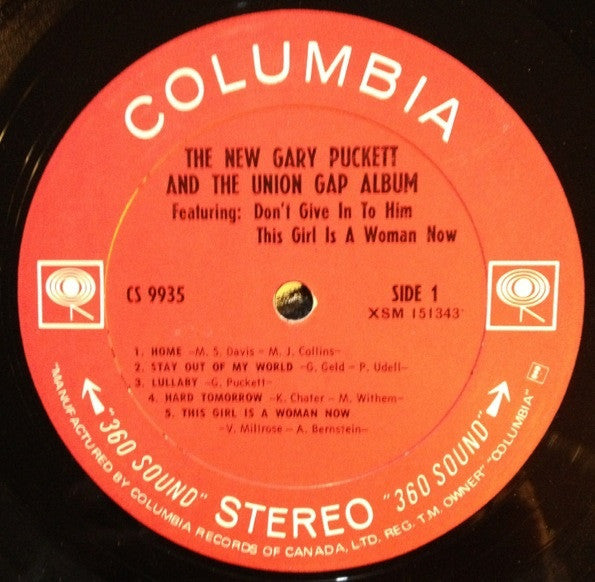 Gary Puckett & The Union Gap : The New Gary Puckett And The Union Gap Album (LP, Album)