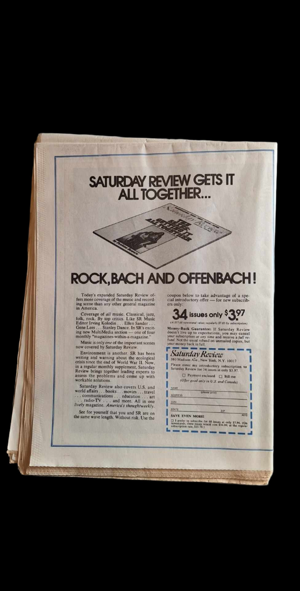 Rolling Stone Magazine – Issue No. 96 (November 25, 1971)