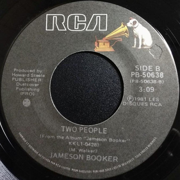 Jameson Booker : Restless Nights / Two People (7", Single)