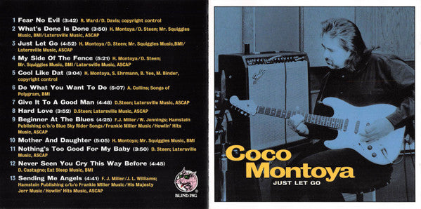 Coco Montoya : Just Let Go (CD, Album)