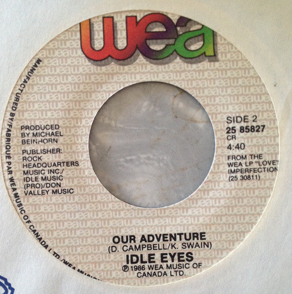 Idle Eyes : Sandra (7", Single)