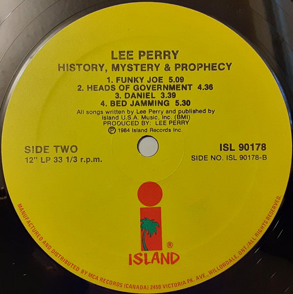Lee Perry : History Mystery Prophesy (LP, Album)