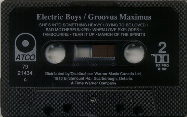 Electric Boys : Groovus Maximus (Cass, Album, Dol)