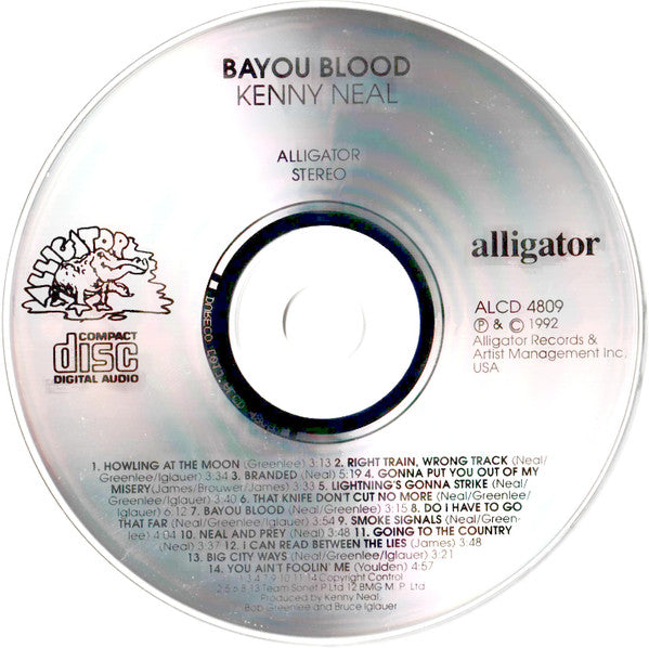 Kenny Neal : Bayou Blood (CD, Album)