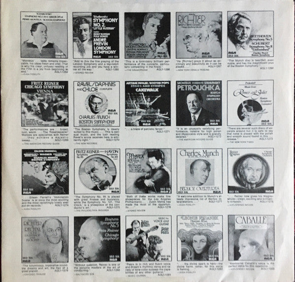 Fritz Reiner Conducts Royal Philharmonic Orchestra : Symphony No.4 In E Minor, Opus 98 (LP, RE)