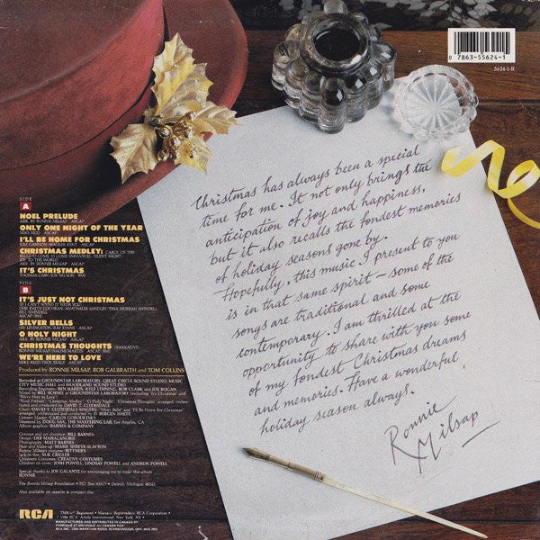 Ronnie Milsap : Christmas With Ronnie Milsap (LP)