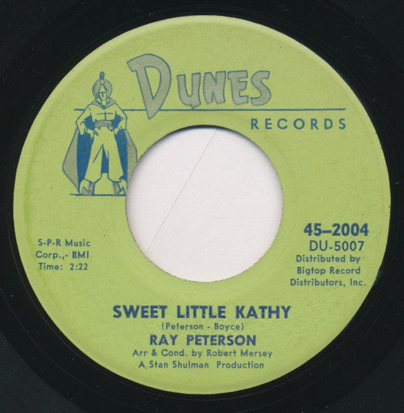 Ray Peterson : You Didn't Care / Sweet Little Kathy (7")
