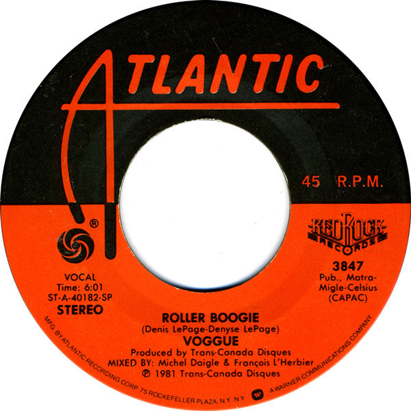 Voggue : Dancin' The Night Away (7", Single)