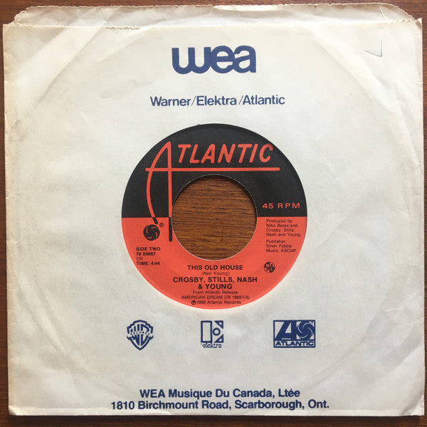 Crosby, Stills, Nash & Young : Got It Made (7")