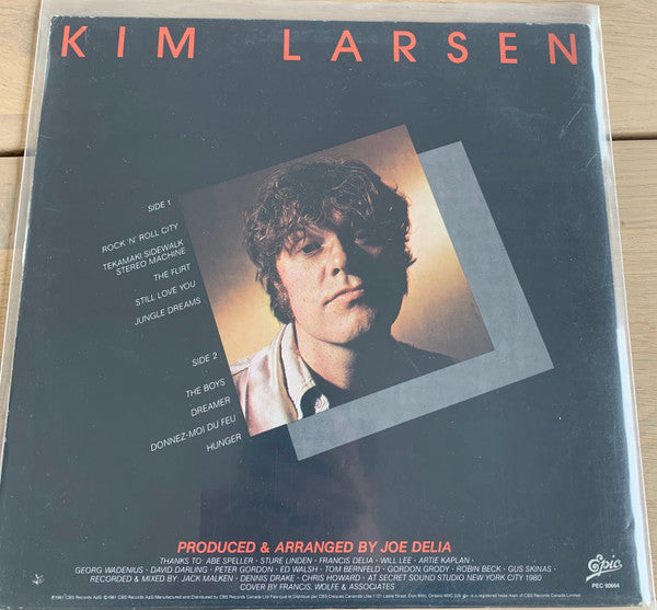 Kim Larsen : Jungle Dreams (LP, Album)