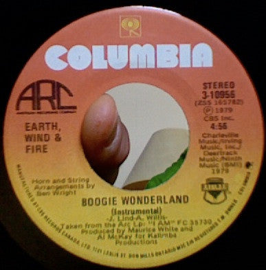 Earth, Wind & Fire With The Emotions : Boogie Wonderland (7", Single)