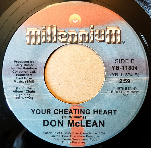 Don McLean : Since I Don't Have You (7", Single)