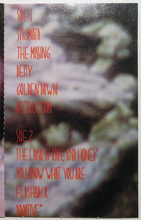 Ministry : The Land Of Rape And Honey (Cass, Album, CR,)