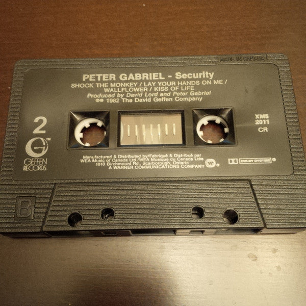 Peter Gabriel : Security (Cass, Album, Dol)