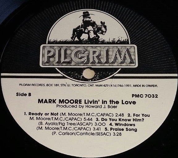 Mark Moore (18) : Livin' In The Love (LP, Album)