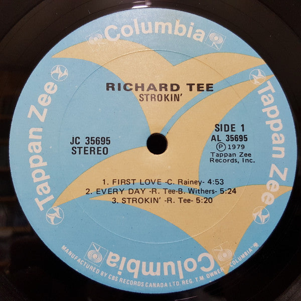 Richard Tee : Strokin' (LP, Album, Gat)