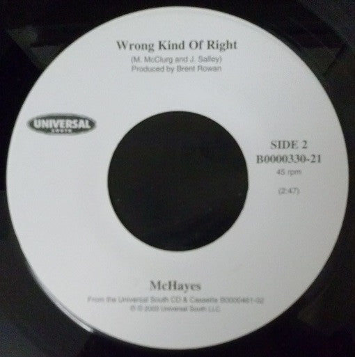 McHayes : It Doesn't Mean I Don't Love You (7", Single)