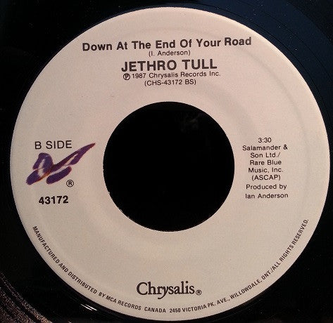Jethro Tull : Steel Monkey/ Down At The End Of Your Road (7", Single)