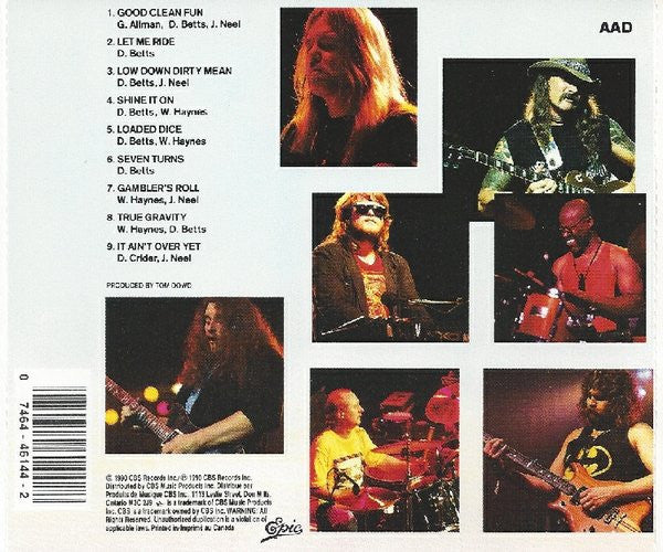 The Allman Brothers Band : Seven Turns (CD, Album)