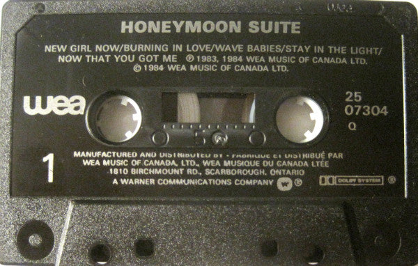 Honeymoon Suite : Honeymoon Suite (Cass, Album)