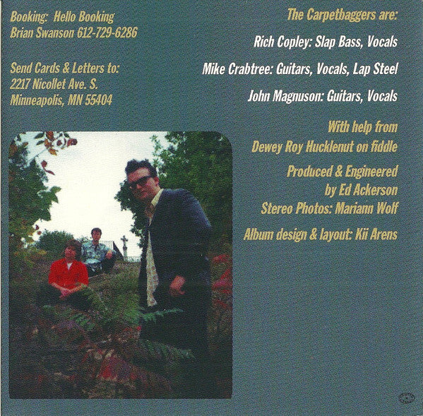 The Carpetbaggers (3) : Sin Now... Pray Later (CD, Album)