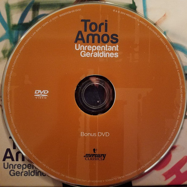 Tori Amos : Unrepentant Geraldines (CD, Album + DVD-V + Dlx, Dig)