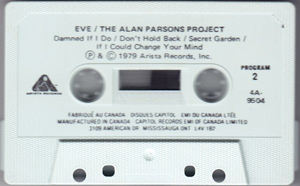 The Alan Parsons Project : Eve (Cass, Album)