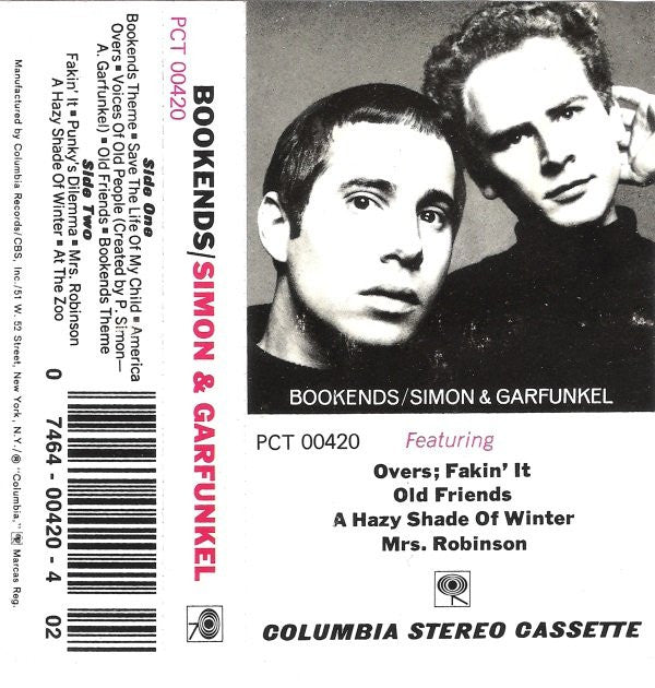 Simon & Garfunkel : Bookends (Cass, Album, RE)