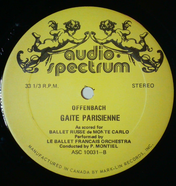 Pierre Montiel, Le Ballet Francais Orchestre, Jacques Offenbach : Gaite Parisienne (LP)