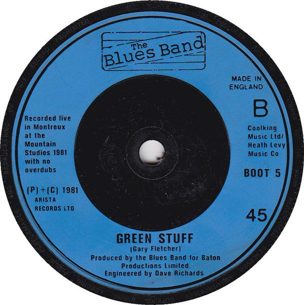 The Blues Band : Come On (7")