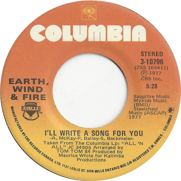 Earth, Wind & Fire : Got To Get You Into My Life (7", Single)