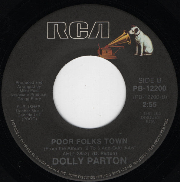 Dolly Parton : But You Know I Love You (7")