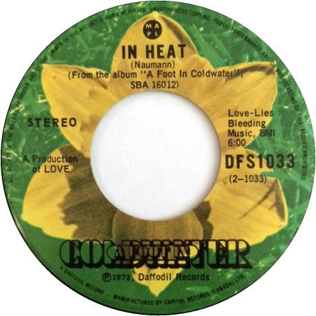 A Foot In Coldwater : Lady True (7")