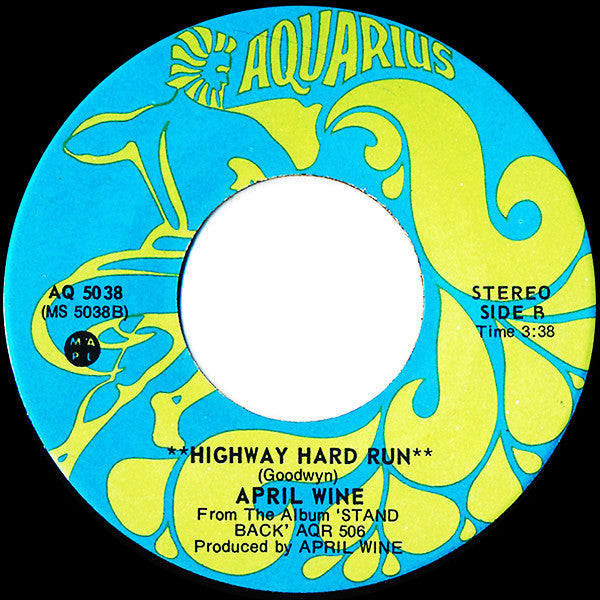 April Wine : Oowatanite (7", Single)
