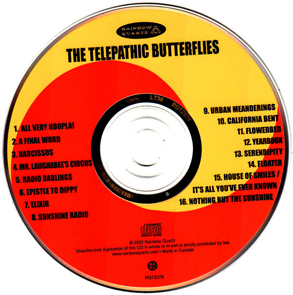 The Telepathic Butterflies : Introducing (CD, Album)